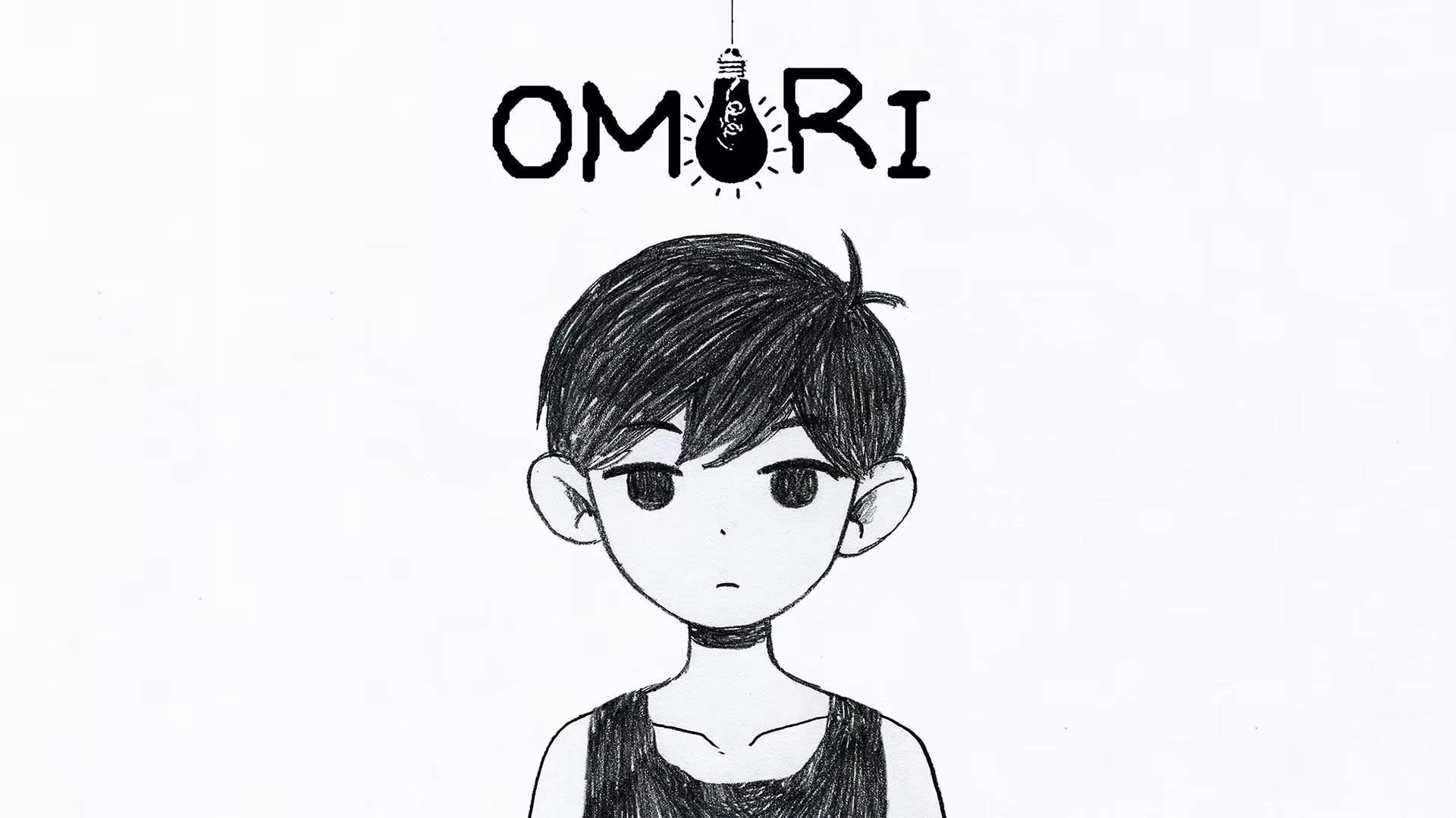 Omori game start screen art